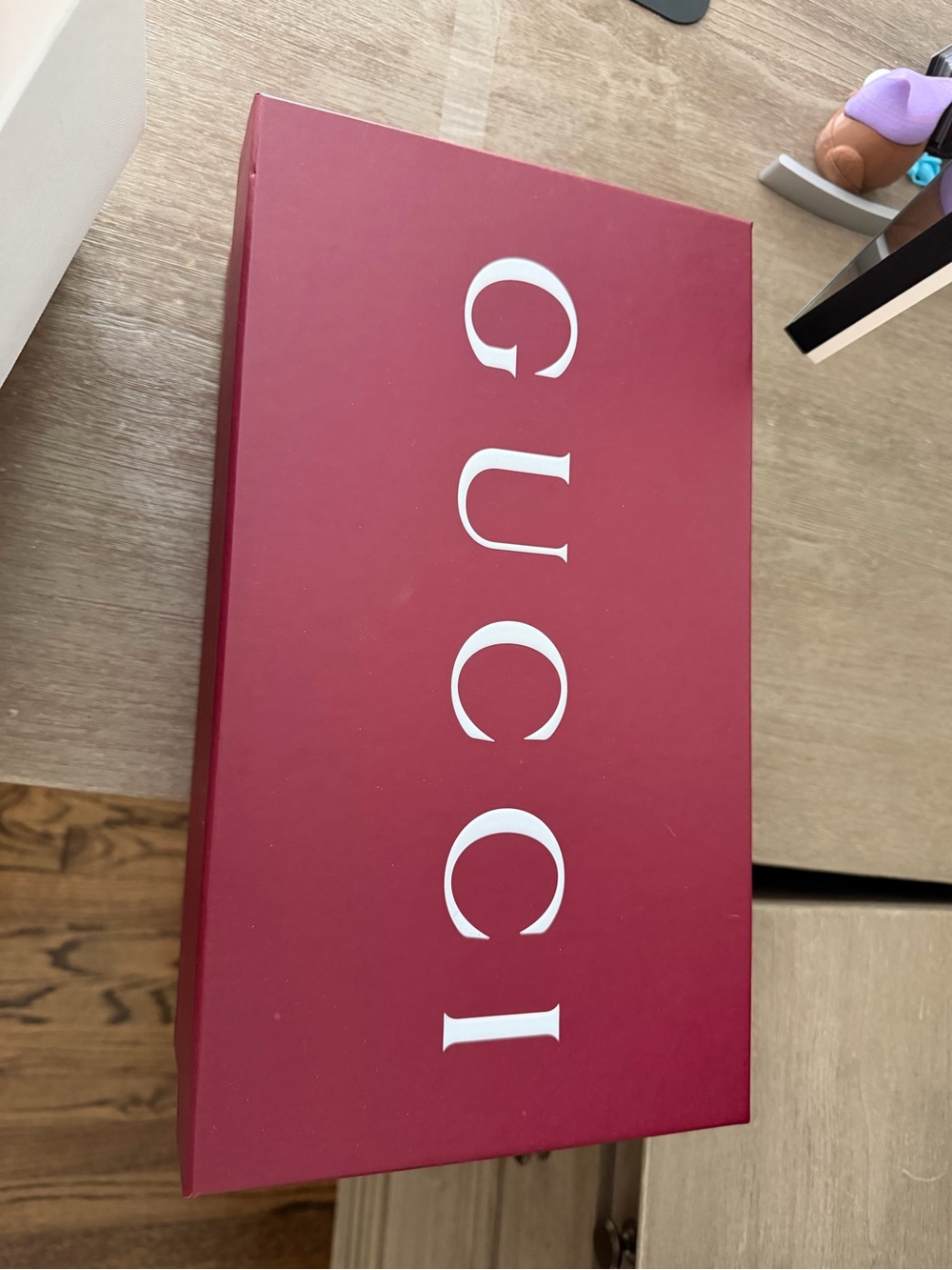 Gucci empty shoebox